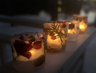 Nature Meets Romance: A DIY Ice Luminary for Valentine's Day Celebration