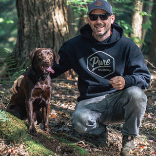 Pure Muskoka Signature Logo Hoodie (Unisex)