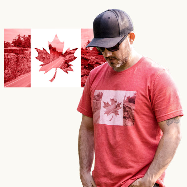 Pure Muskoka Special Edition Canada Day Flag T-Shirt (2023)