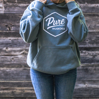 Pure Muskoka Signature Logo Hoodie (Unisex)