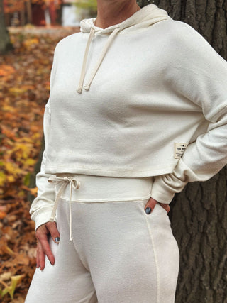 Lounger - Crop Hoodie