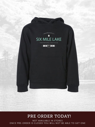 Kids Six Mile Lake Hoodie – Pre-Order Now