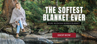 Pure Muskoka Berber Blanket